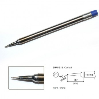 Наконечник HAKKO T31-01IL для станций FX-100 (450℃)