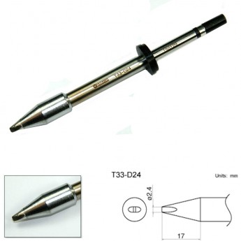 Наконечник HAKKO T33-D24 для станций FX-801