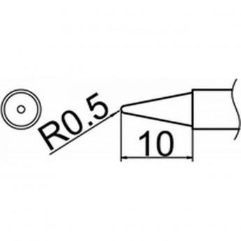 Наконечник HAKKO T12-B2Z Наконечник HAKKO T12-B2Z