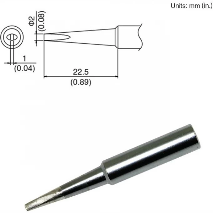 Наконечник HAKKO T18-DL2 Наконечник HAKKO T18-DL2