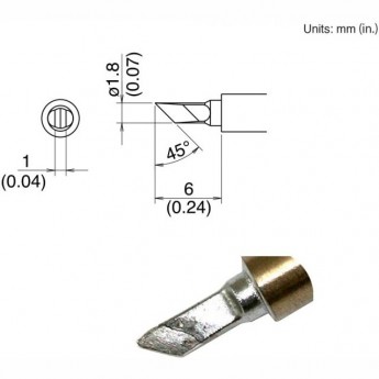 Наконечник HAKKO T30-KU Наконечник HAKKO T30-KU