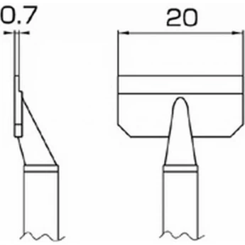 Наконечник HAKKO T8-1010